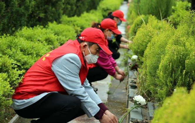 清明綠色祭掃共創(chuàng)文明新風(fēng)尚